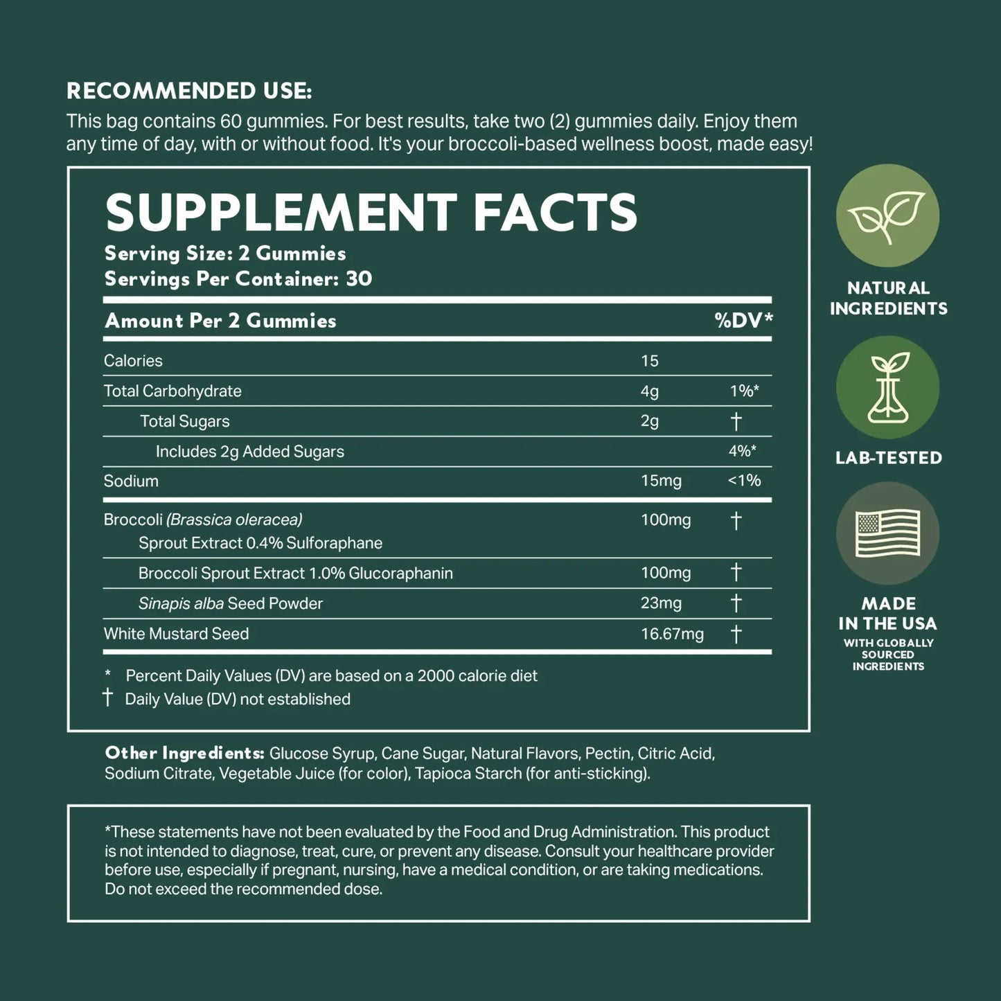 Sulforaphane Supplement